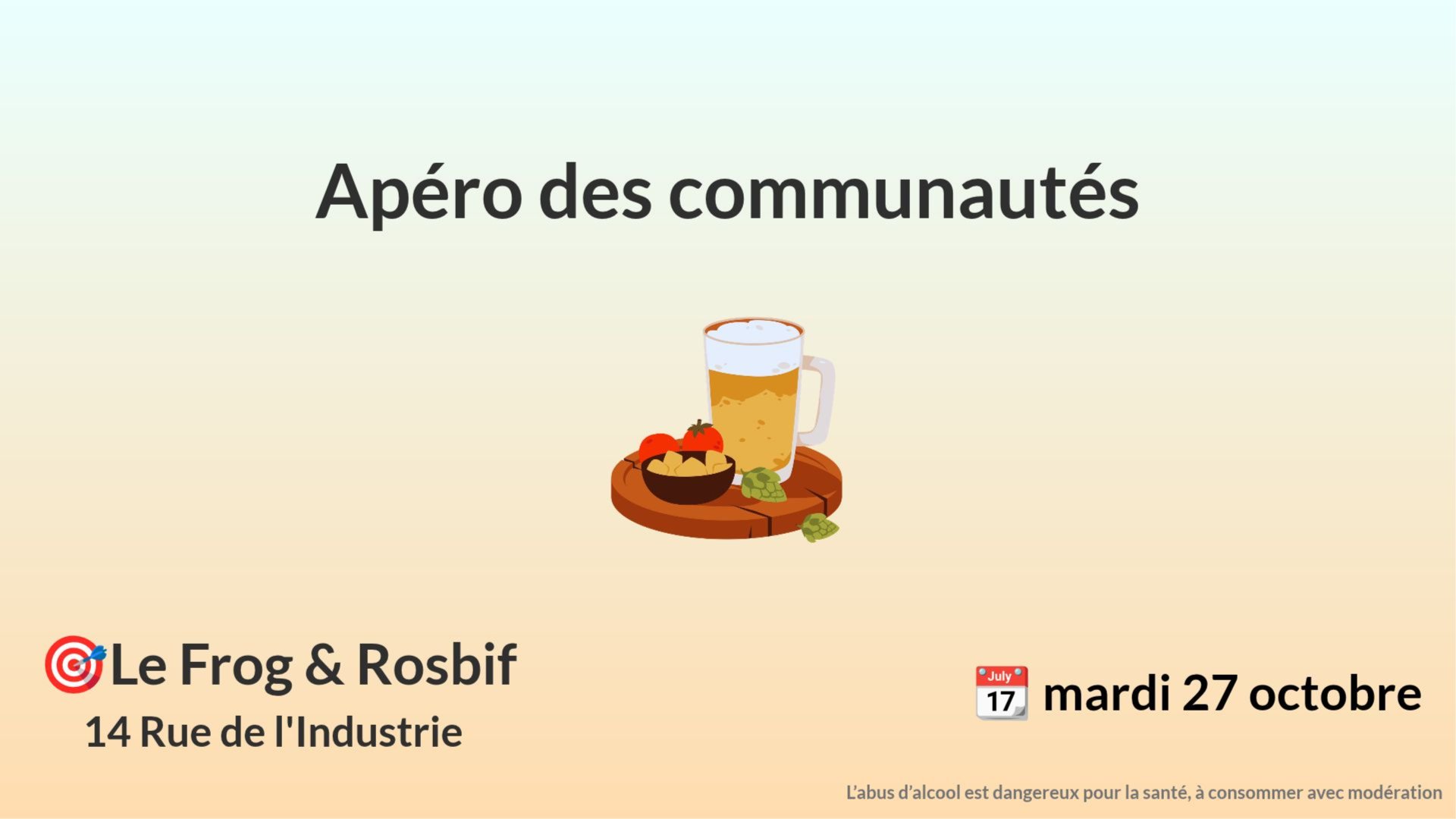 Apéro des communautés #2